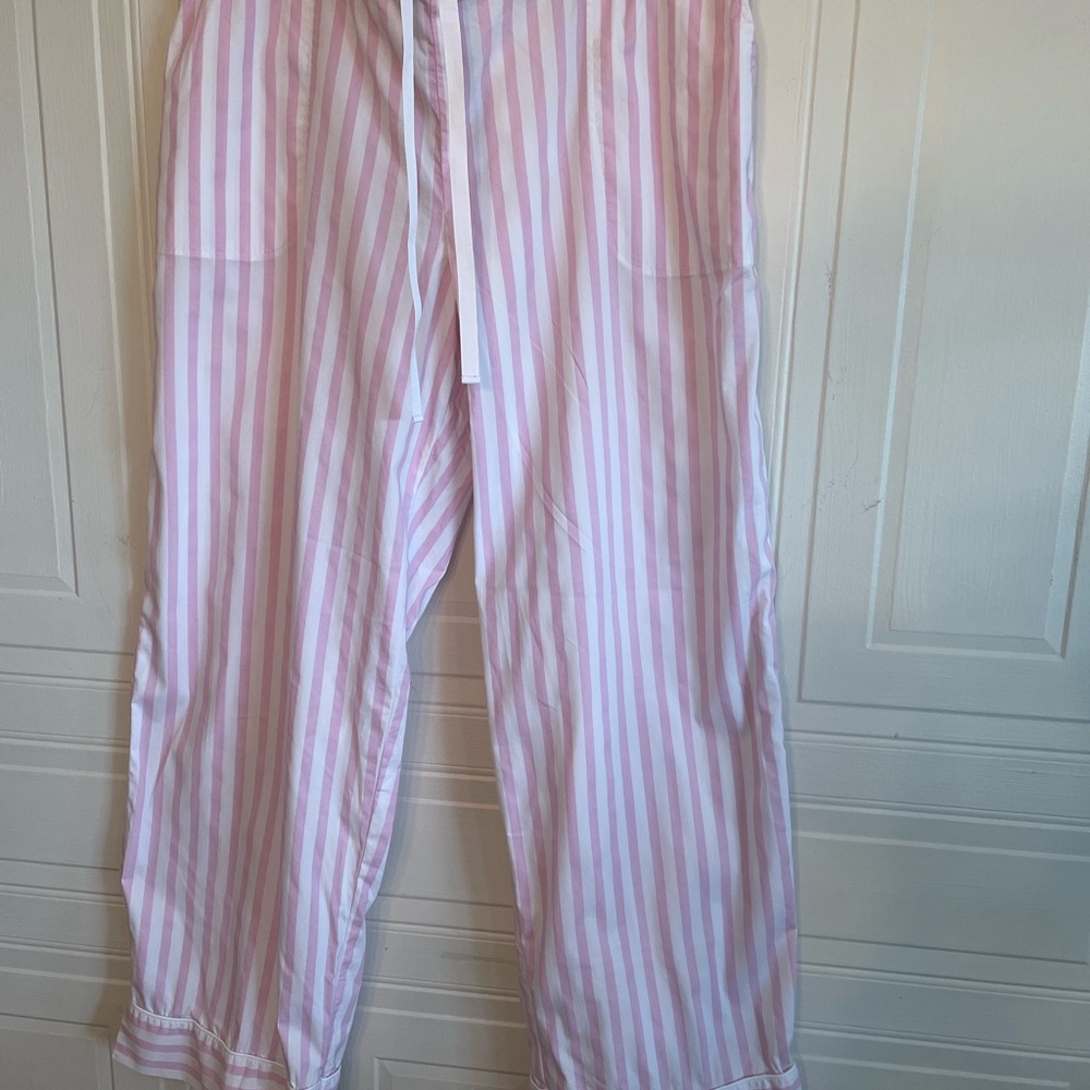Soma Pink and White Striped Pajamas